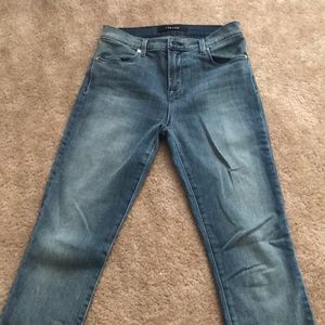 Jbrand midrise crop jeans sz 27 Alana style